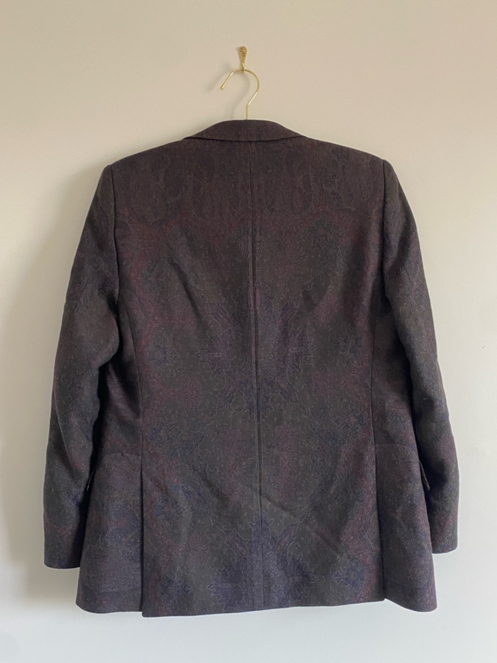 ETRO Paisley Wool–Silk Blazer | Made in Italy - Picture 12 of 15